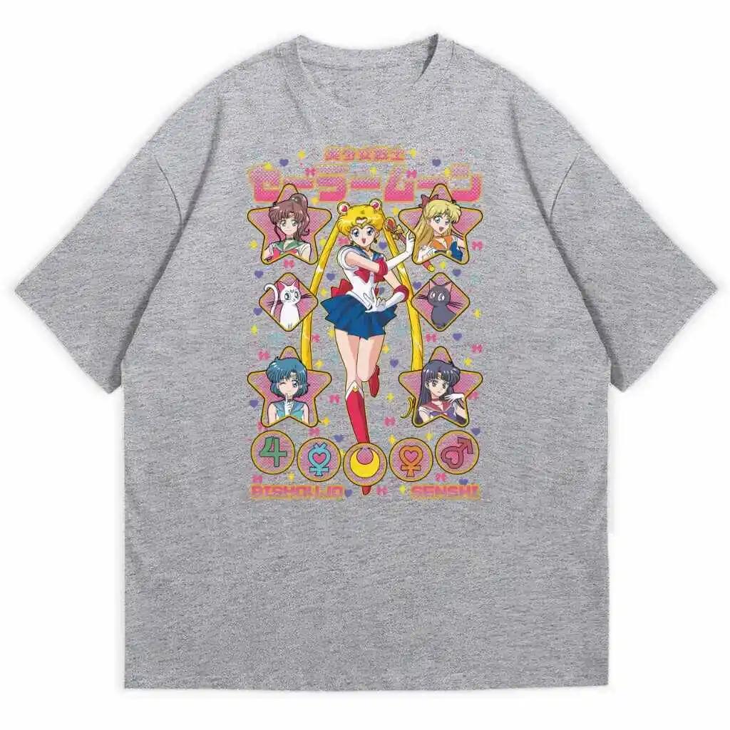 Japanese Anime Sailor Moon Cotton T-shirt Summer Men s Women s Harajuku Casual Short Sleeved T-shirt Streetwear Anime Enthusiast XXXL червоний
Japanese Anime Sailor Moon Cotton T-shirt Summer Men s Women s Harajuku Casual Short Sleeved T-shirt Streetwear Anime Enthusiast XXXL червоний