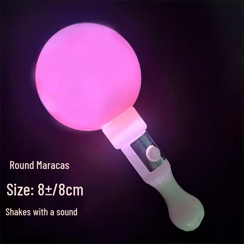 Fluorescent Maraca Sound Stick - Glowing Handheld Prop for Parties and Events
Fluorescent Maraca Sound Stick - Glowing Handheld Prop for Parties and Events