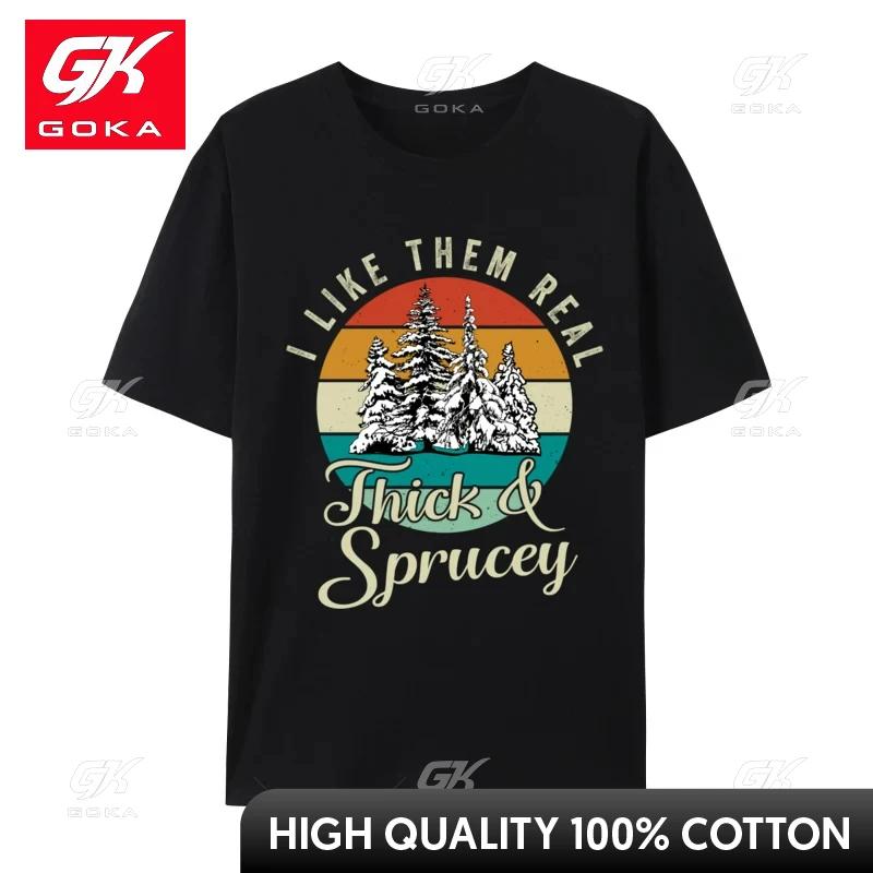 I Like Them Real Thick Sprucey Funny Christmas Tree TShirts Print TShirt Casual Tops Tees Brand New Cotton Tops Shirts 3XL
I Like Them Real Thick Sprucey Funny Christmas Tree TShirts Print TShirt Casual Tops Tees Brand New Cotton Tops Shirts 3XL