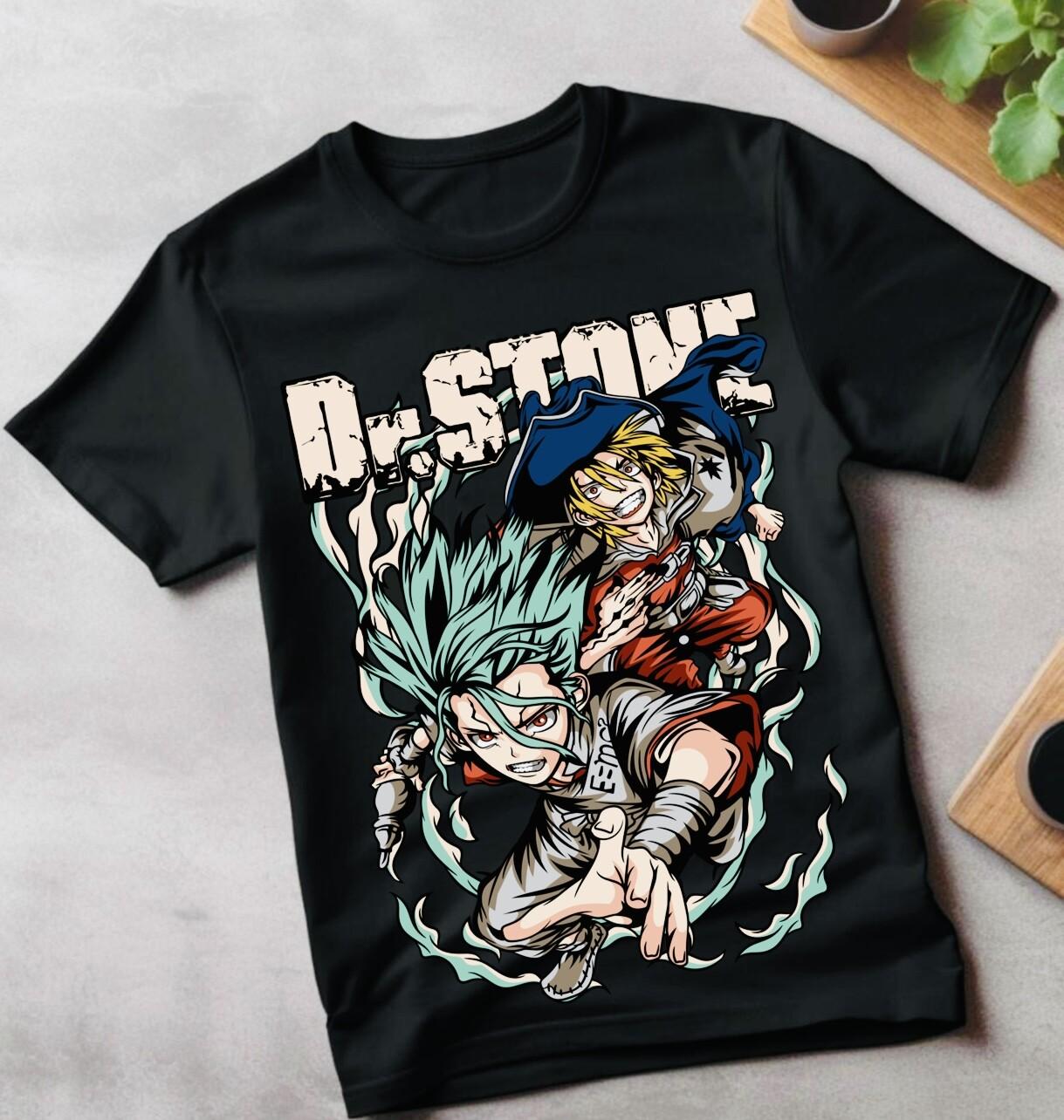 Dr. Stone T-Shirt Mens Womens Tees Top Senku Ishigami Ryusui Asagiri Seiyuu Vintage Shirt All Size 2XL
Dr. Stone T-Shirt Mens Womens Tees Top Senku Ishigami Ryusui Asagiri Seiyuu Vintage Shirt All Size 2XL