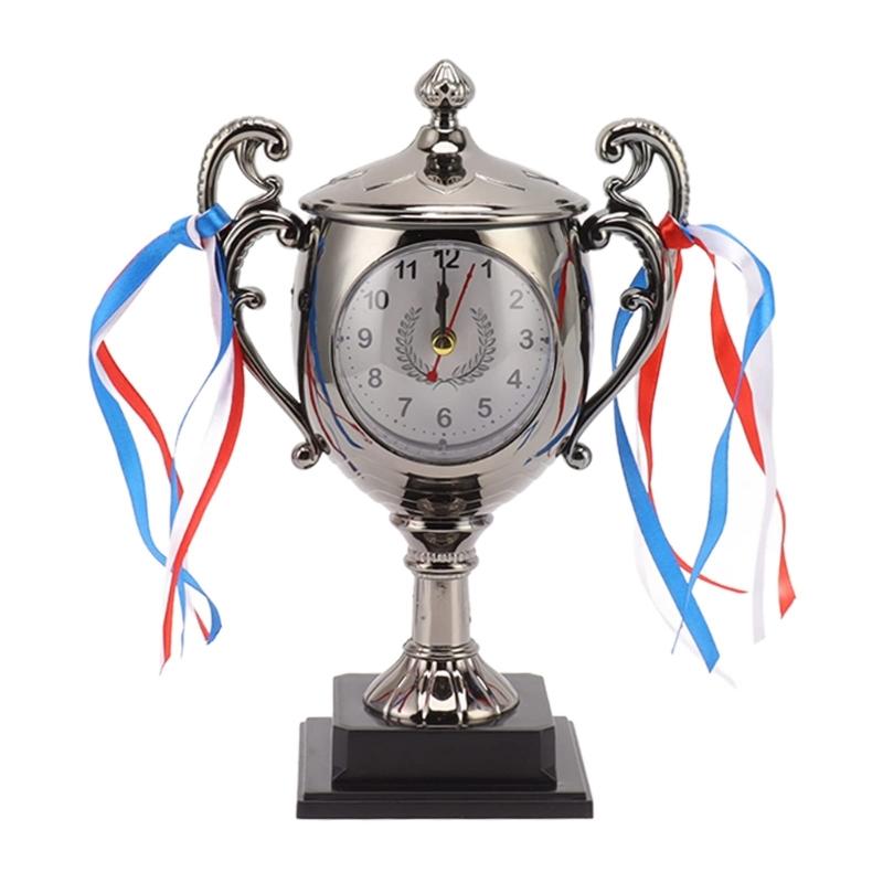 Distinctive Trophies Model Desk Clock Decorative Trophies Alarm Clock Desk Alarm Suitable For Living Space серебряный
Distinctive Trophies Model Desk Clock Decorative Trophies Alarm Clock Desk Alarm Suitable For Living Space серебряный