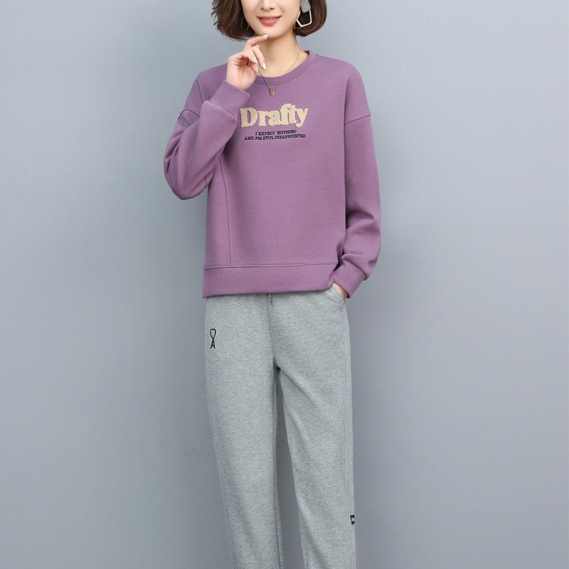 2024 Autumn Trendy Korean Letter Pullover Sweatshirt - Women s Slimming, Loose Fit Long Sleeve Crew Neck L
2024 Autumn Trendy Korean Letter Pullover Sweatshirt - Women s Slimming, Loose Fit Long Sleeve Crew Neck L