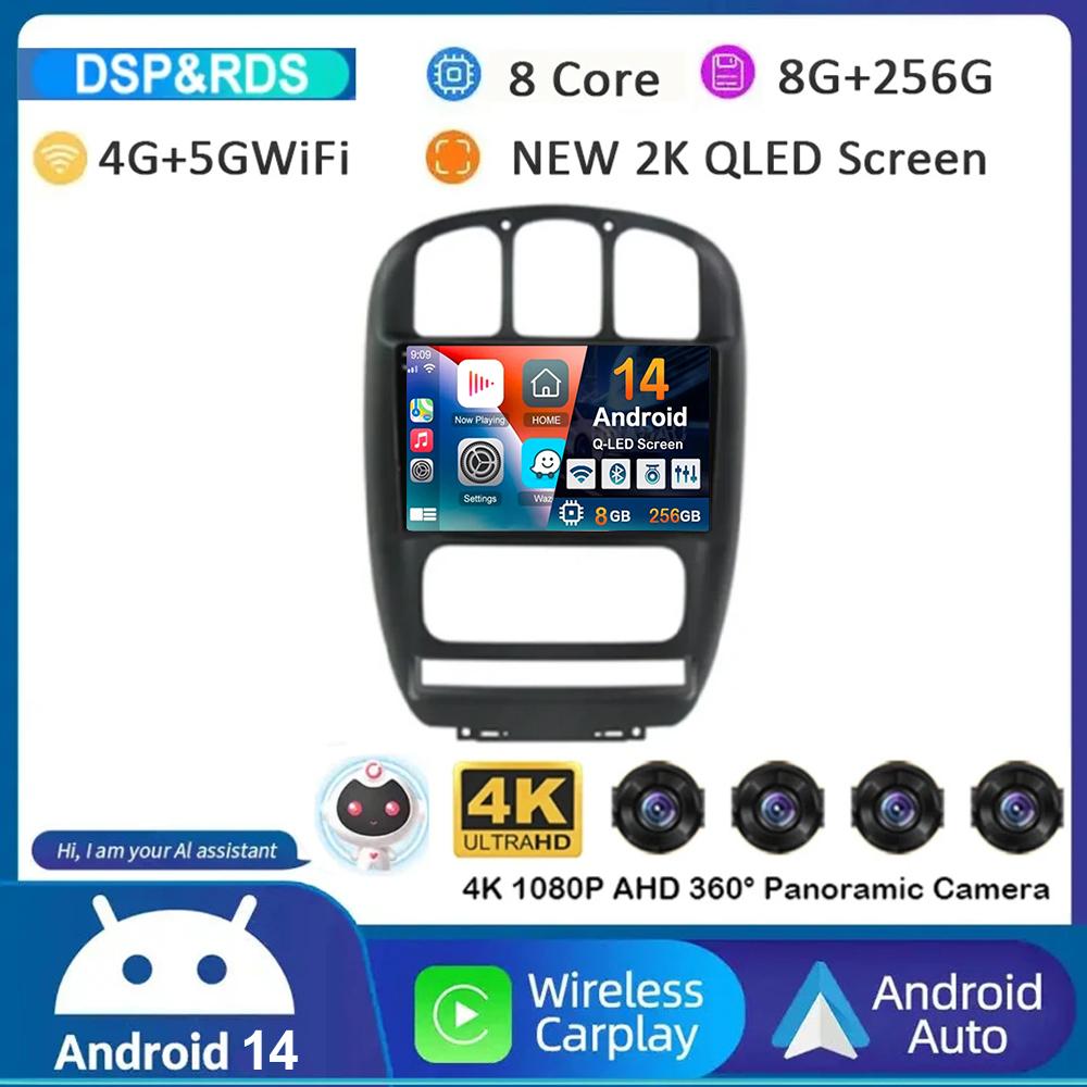 Android 14 Carplay Автомагнитола для Dodge Caravan 4 для Chrysler Grand Voyager RS 2000-2012 GPS Мультимедиа Видеоплеер Стерео
Android 14 Carplay Автомагнитола для Dodge Caravan 4 для Chrysler Grand Voyager RS 2000-2012 GPS Мультимедиа Видеоплеер Стерео