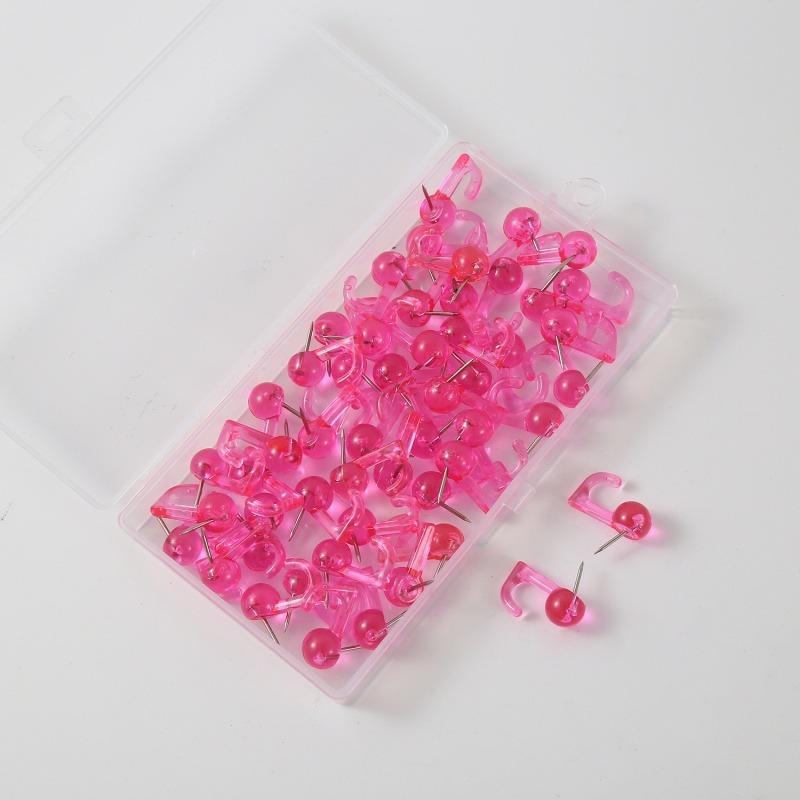 Decorative Hook Back Push Pins 50Pcs Set Plastic Metal Cork Thumbtacks for Securing Notes and Crafts on Board
Decorative Hook Back Push Pins 50Pcs Set Plastic Metal Cork Thumbtacks for Securing Notes and Crafts on Board