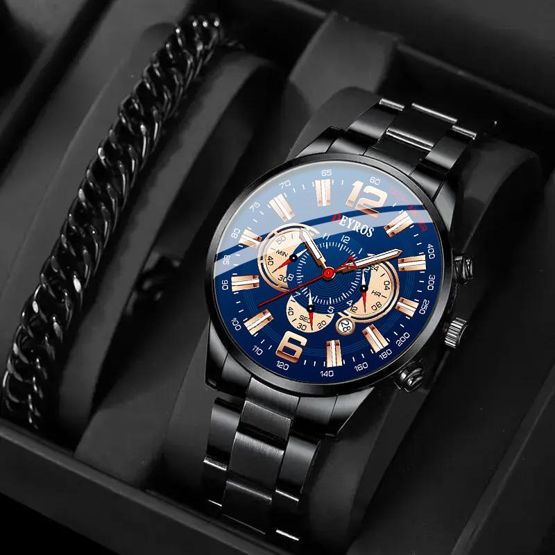 Fashion Men s Casual Calendar Watches Round Pointer Quartz Watch Classic Stainless Steel Wristwatch Bracelet Set Date Clock
Fashion Men s Casual Calendar Watches Round Pointer Quartz Watch Classic Stainless Steel Wristwatch Bracelet Set Date Clock