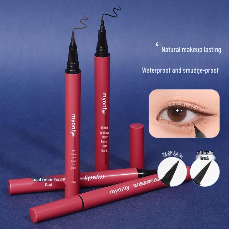 Ultra-Fine Waterproof Quick-Dry Eyeliner Liquid: Long-lasting, Smudge-proof Makeup Tool Standard
Ultra-Fine Waterproof Quick-Dry Eyeliner Liquid: Long-lasting, Smudge-proof Makeup Tool Standard