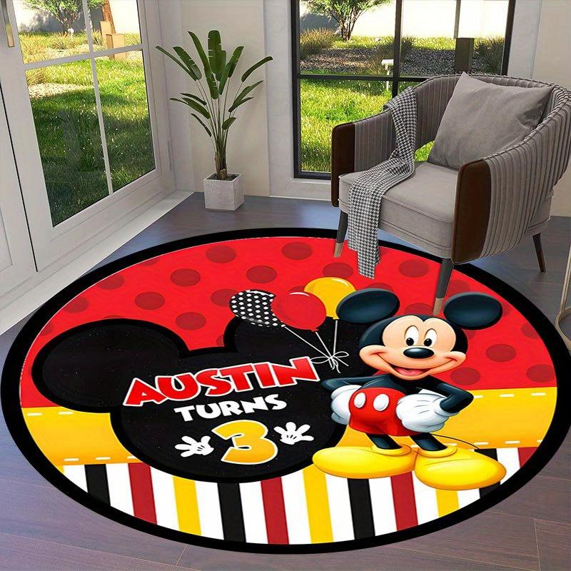1pc Mickey Mouse Pattern Round Area Rug , Bedroom Living Room Floor Mat , Playroom Bedroom Living Room Indoor Decor Rug , Aesthetic Room Chr 80cm/31.5in
1pc Mickey Mouse Pattern Round Area Rug , Bedroom Living Room Floor Mat , Playroom Bedroom Living Room Indoor Decor Rug , Aesthetic Room Chr 80cm/31.5in
