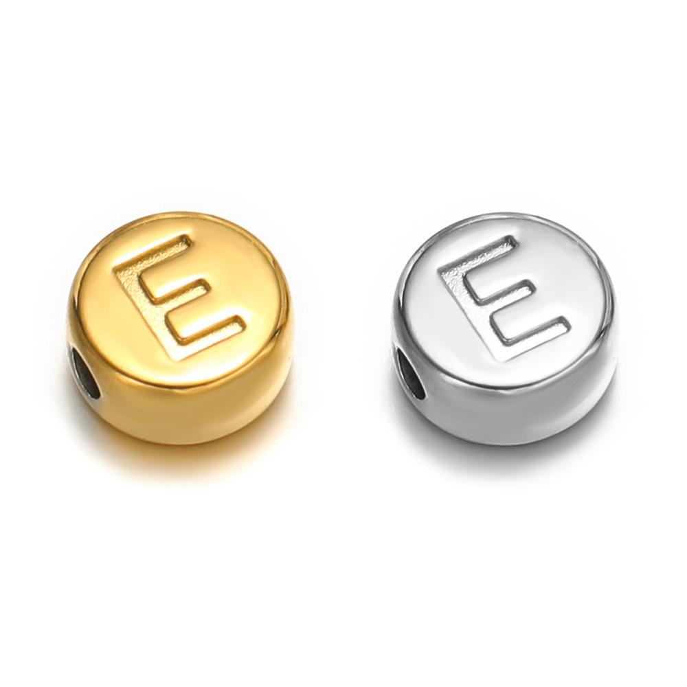 10pcs Stainless Steel 7mm Round Beads Gold Letters Figures Loose Spacer Beads for DIY Necklace Charms Jewelry Bracelet Making Steel color
10pcs Stainless Steel 7mm Round Beads Gold Letters Figures Loose Spacer Beads for DIY Necklace Charms Jewelry Bracelet Making Steel color