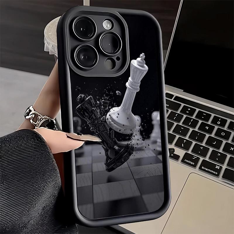 Конкурентная Шахматная Игра Чехол для Телефона для iPhone 16 17 Air 16E 15 Pro Max 14 Plus 13 12 Mini Capa Мягкий Силиконовый Чехол Funda iPhone17Air
Конкурентная Шахматная Игра Чехол для Телефона для iPhone 16 17 Air 16E 15 Pro Max 14 Plus 13 12 Mini Capa Мягкий Силиконовый Чехол Funda iPhone17Air