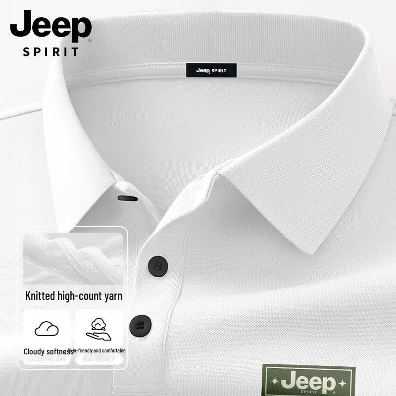JEEP SPIRIT Men s Quick-Dry Starburst Logo Polo Shirt M
JEEP SPIRIT Men s Quick-Dry Starburst Logo Polo Shirt M