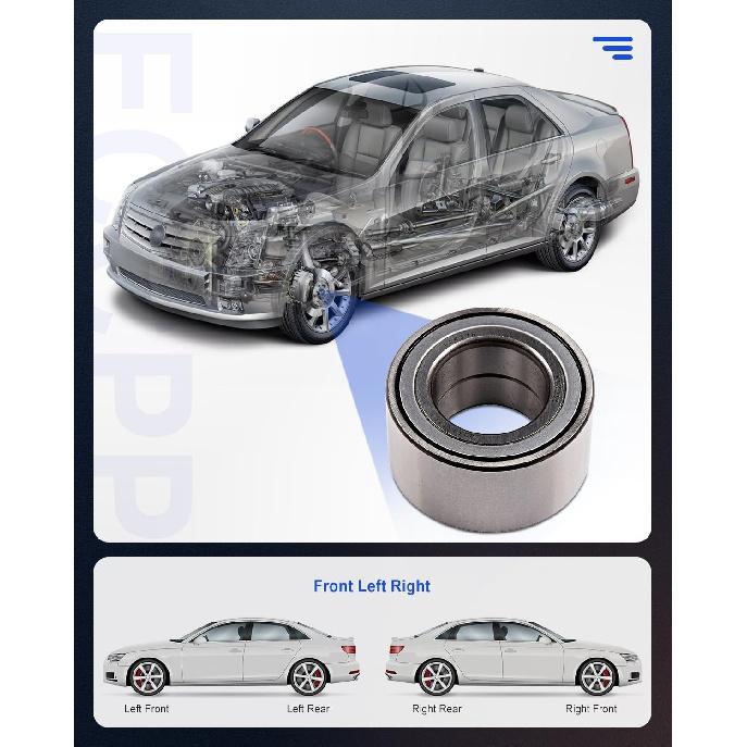 ECCPP Wheel Hub and Bearing Assembly Front 510055 fit for Hyundai Accent 2000-2017, for Hyundai Elantra 1996-2000, for Hyund Wheel Bearing Hubs 1pc
ECCPP Wheel Hub and Bearing Assembly Front 510055 fit for Hyundai Accent 2000-2017, for Hyundai Elantra 1996-2000, for Hyund Wheel Bearing Hubs 1pc