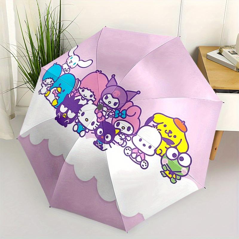 Hello Kitty, Sanrio Automatic Open/Close Umbrella-Cute Umbrella with Cute Design, Portable 3-Fold Compact Umbrella for Men & Women, Hallowee
Hello Kitty, Sanrio Automatic Open/Close Umbrella-Cute Umbrella with Cute Design, Portable 3-Fold Compact Umbrella for Men & Women, Hallowee