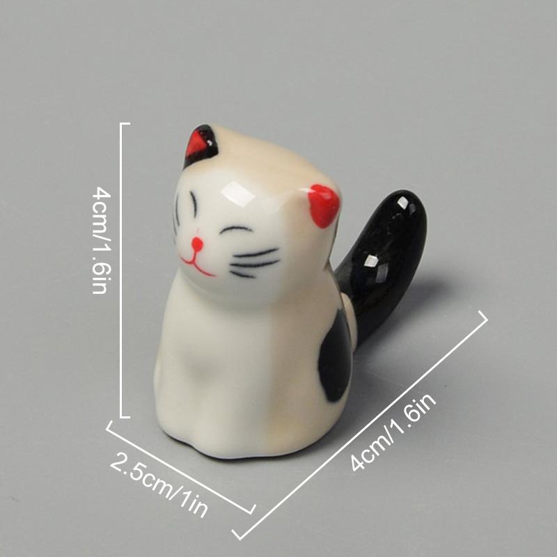 1Pc Chopsticks Pillow Hotel Cat Shape Creative Ceramic Home Decoration Chopstick Rest Forks Holder Spoon
1Pc Chopsticks Pillow Hotel Cat Shape Creative Ceramic Home Decoration Chopstick Rest Forks Holder Spoon