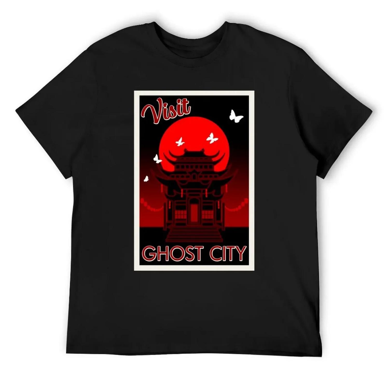 Ghost City retro travel poster - TGCF T-Shirt oversized anime shirt shirts graphic t shirt for men XXXXXL чёрный
Ghost City retro travel poster - TGCF T-Shirt oversized anime shirt shirts graphic t shirt for men XXXXXL чёрный
