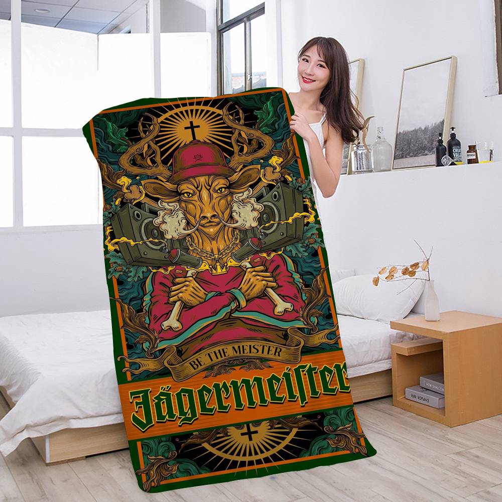 Classic Jagermeister Tin Sign Bar Pub Microfiber Blanket Quick Drying Beach Towels Oversized Super Absorbent Pool Towel Blanket W40*H60(CM)
Classic Jagermeister Tin Sign Bar Pub Microfiber Blanket Quick Drying Beach Towels Oversized Super Absorbent Pool Towel Blanket W40*H60(CM)