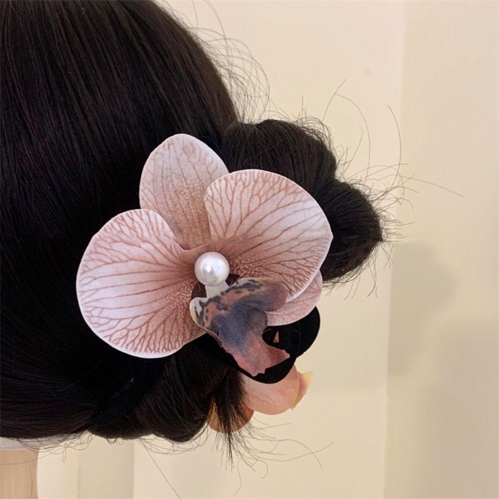 Розовый цветок орхидеи заколка для волос аксессуары для волос Bohemia Hair Crab Clip Свадебное украшение
Розовый цветок орхидеи заколка для волос аксессуары для волос Bohemia Hair Crab Clip Свадебное украшение