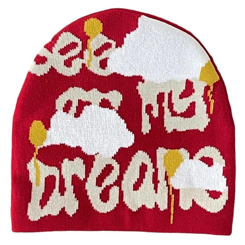 Letter Hat Girl Bonnet 2000S Cool Girl Hat Women Headpiece Casual Hat Teenagers Beanies Soft Pullover Hat червоний
Letter Hat Girl Bonnet 2000S Cool Girl Hat Women Headpiece Casual Hat Teenagers Beanies Soft Pullover Hat червоний