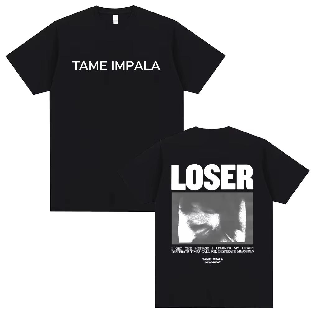 Rock Band Tame Impala Deadbeat Loser Мерч Футболка Унисекс Женская Повседневная Винтажная Хлопковые Футболки Унисекс Оверсайз Футболки Streetwear 3XL
Rock Band Tame Impala Deadbeat Loser Мерч Футболка Унисекс Женская Повседневная Винтажная Хлопковые Футболки Унисекс Оверсайз Футболки Streetwear 3XL