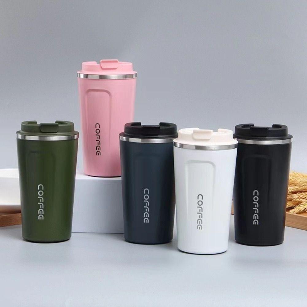 Keeps Cold and Heat Coffee Vacuum Flask 380/510ML Coffee Thermos Mug Outdoor Sports 380ml білий
Keeps Cold and Heat Coffee Vacuum Flask 380/510ML Coffee Thermos Mug Outdoor Sports 380ml білий