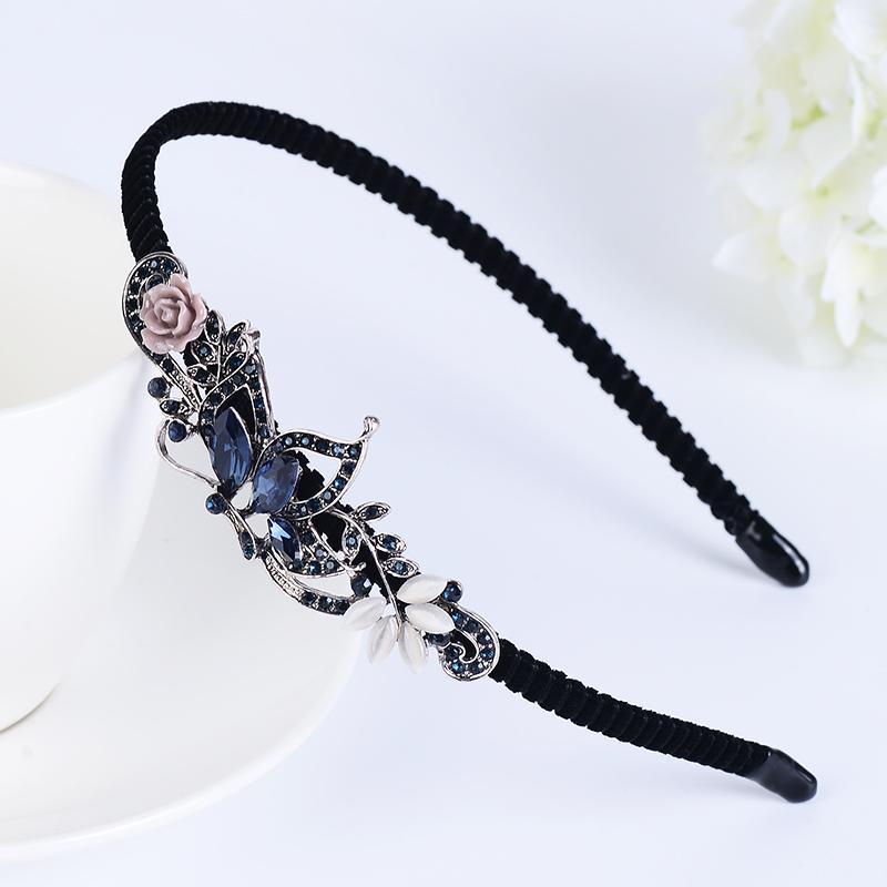 EASYA New Simple Handmade Butterfly Bowknot Hairbands Women Girls Fashion Rhinestone Crystal Flower Hair Accessories Jewelry
EASYA New Simple Handmade Butterfly Bowknot Hairbands Women Girls Fashion Rhinestone Crystal Flower Hair Accessories Jewelry