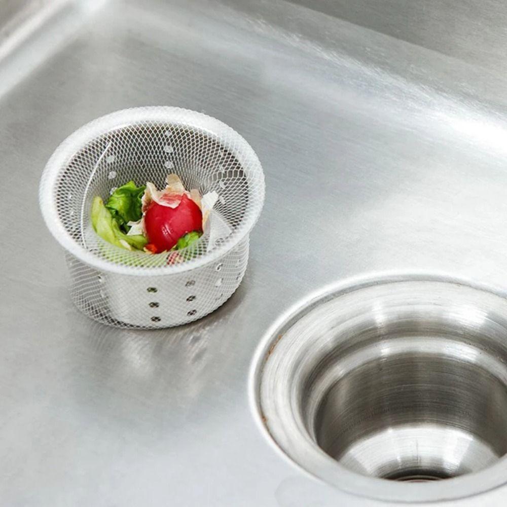 Anti-blocking Sink Filter High Density Disposable Garbage Bag Good Toughness Strong Load-bearing Capacity Mesh Bag Sewer Drain
Anti-blocking Sink Filter High Density Disposable Garbage Bag Good Toughness Strong Load-bearing Capacity Mesh Bag Sewer Drain