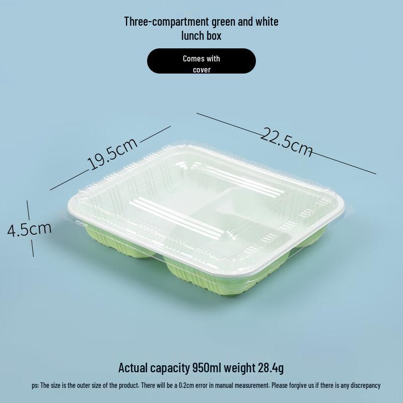 MOLUONA Divided Disposable Plastic Meal Prep Containers
MOLUONA Divided Disposable Plastic Meal Prep Containers