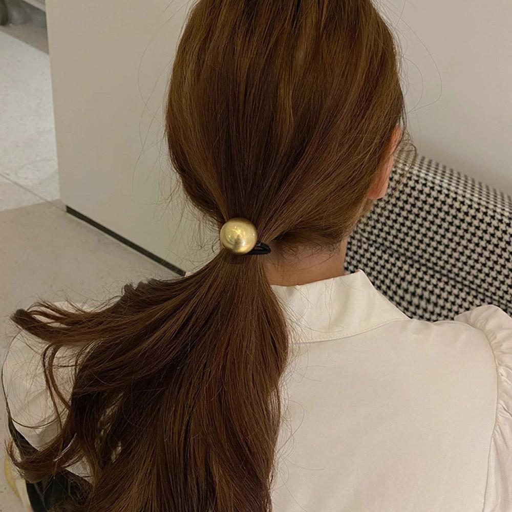 Headwear Metal Ball Matte Women Ponytail Holder Rubber Hairband Hair Accessories Hair Tie Rope
Headwear Metal Ball Matte Women Ponytail Holder Rubber Hairband Hair Accessories Hair Tie Rope