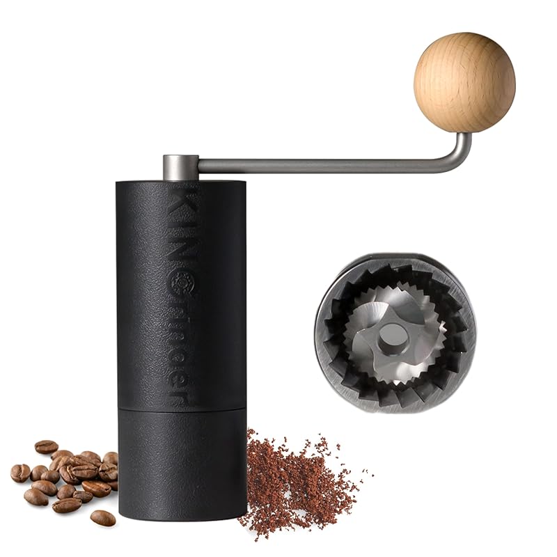 KINGrinder P0 Lightweight hand-ground coffee grinder Conical metal blade with excellent uniformity For drip Capacity 20g
KINGrinder P0 Lightweight hand-ground coffee grinder Conical metal blade with excellent uniformity For drip Capacity 20g