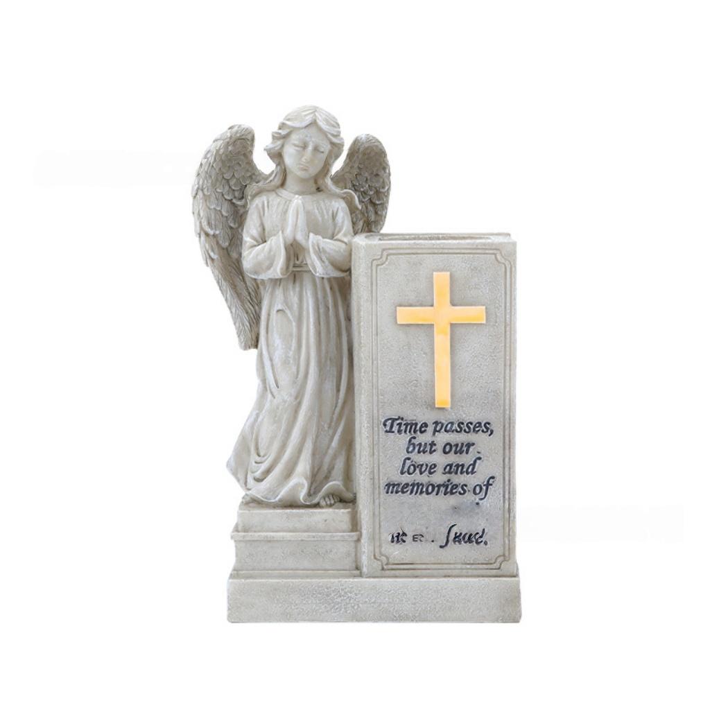 Religious Prayer Angel Decorations Commemorative Resin Crafts with Books Vases Flower Pots Crosses - Ornaments for Garden
Religious Prayer Angel Decorations Commemorative Resin Crafts with Books Vases Flower Pots Crosses - Ornaments for Garden