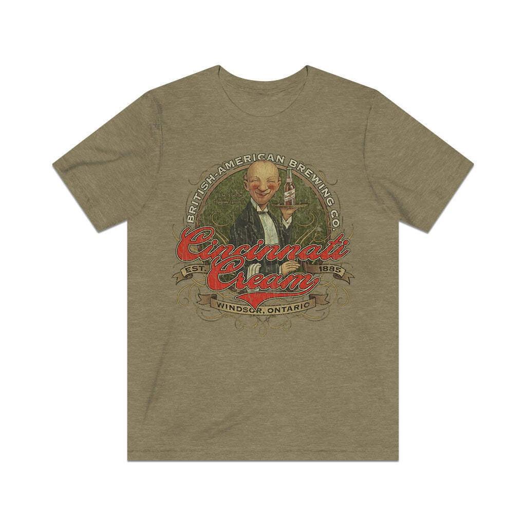 Cincinnati Cream Lager 1885 Vintage Men s T shirt M
Cincinnati Cream Lager 1885 Vintage Men s T shirt M
