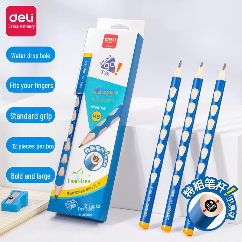 Детские карандаши для коррекции осанки Deliyou+ из липы, жирный 2B HB, упаковка из 12 цветных шт. HB
Детские карандаши для коррекции осанки Deliyou+ из липы, жирный 2B HB, упаковка из 12 цветных шт. HB
