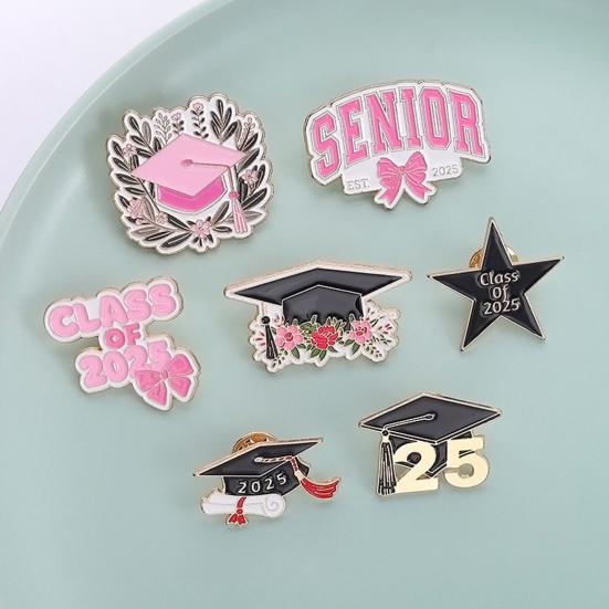 Graduation Season Lapel Pin Badge Creative Shape Mini Size Widely Used Alloy Brooch Students Friends Jewelry Gift D
Graduation Season Lapel Pin Badge Creative Shape Mini Size Widely Used Alloy Brooch Students Friends Jewelry Gift D