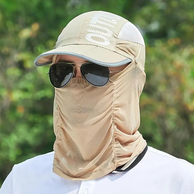 UV Protection Hat with Ice Silk Face Cover Breathable Quick-Drying Hat Adjustable Outdoor Hiking Fishing Cycling Baseball Cap
UV Protection Hat with Ice Silk Face Cover Breathable Quick-Drying Hat Adjustable Outdoor Hiking Fishing Cycling Baseball Cap