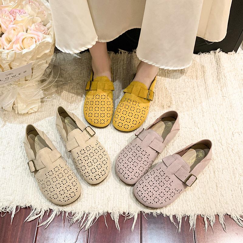 Retro hollow breathable single shoes women s 2025 new summer can step on one pedal Doudou shoe hole 41
Retro hollow breathable single shoes women s 2025 new summer can step on one pedal Doudou shoe hole 41