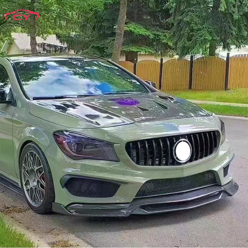 Mercedes CLA W117 2013-2016 Carbon Fiber Front Lip Splitter
Mercedes CLA W117 2013-2016 Carbon Fiber Front Lip Splitter