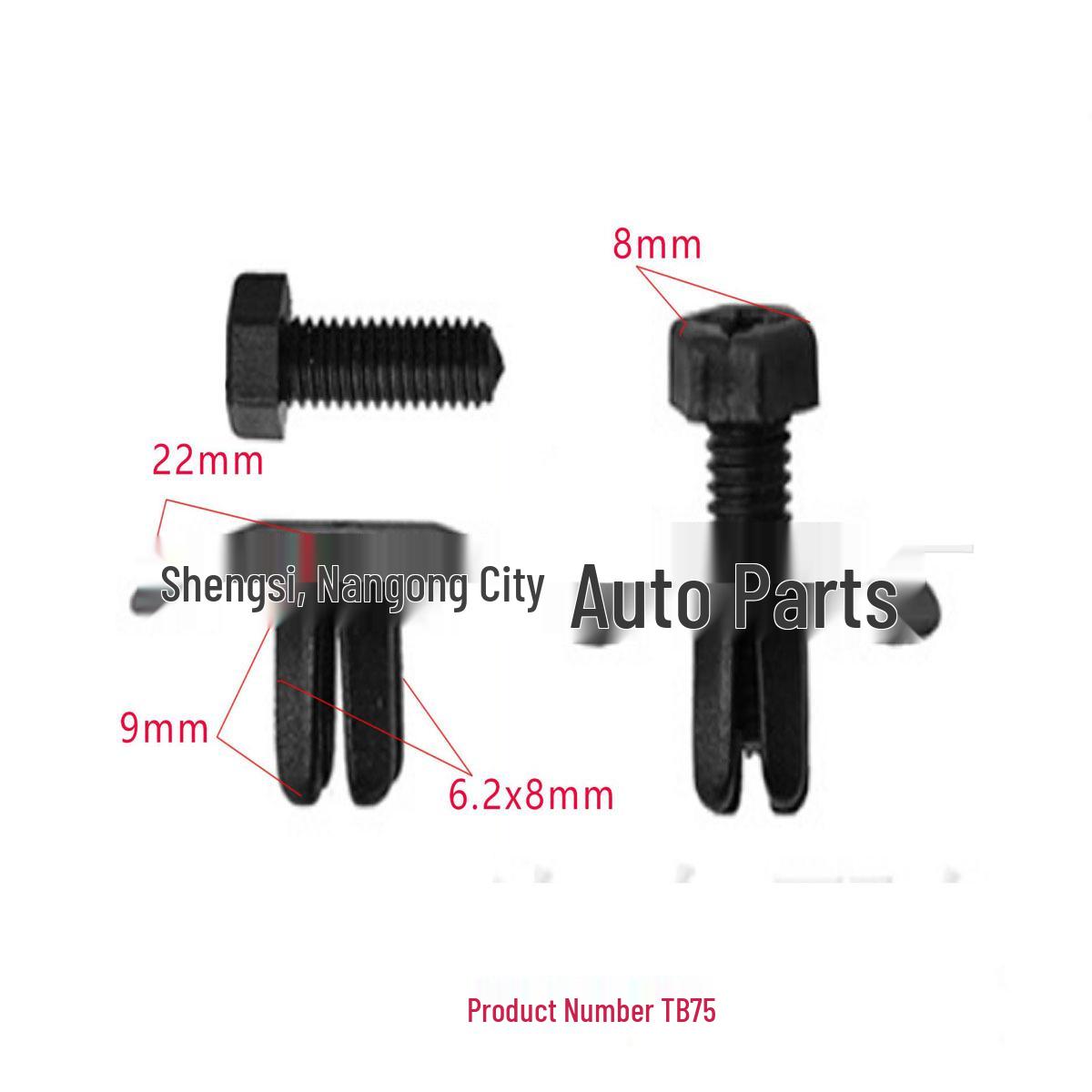 Universal Bumper Clip for Honda Nissan Teana - Installation & Fixing Accessory 10000 pieces
Universal Bumper Clip for Honda Nissan Teana - Installation & Fixing Accessory 10000 pieces