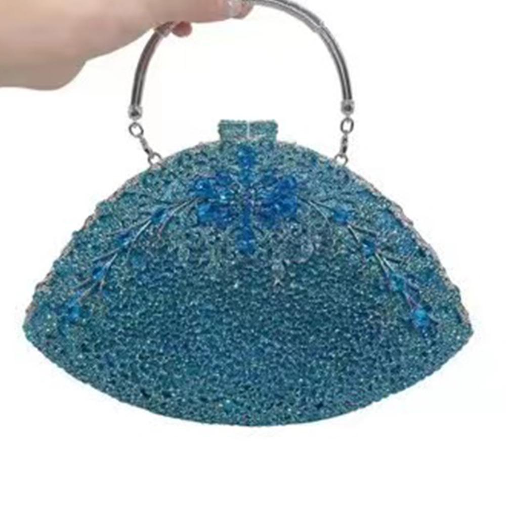 Fan Shape Gold/Silver Rhinestone Evening Bag Clutch For Women Crystal Wedding Party Clutches Diamond Party Prom Purses Stone Bag 25cmX16.5cmX7.5cm небесно-голубой
Fan Shape Gold/Silver Rhinestone Evening Bag Clutch For Women Crystal Wedding Party Clutches Diamond Party Prom Purses Stone Bag 25cmX16.5cmX7.5cm небесно-голубой