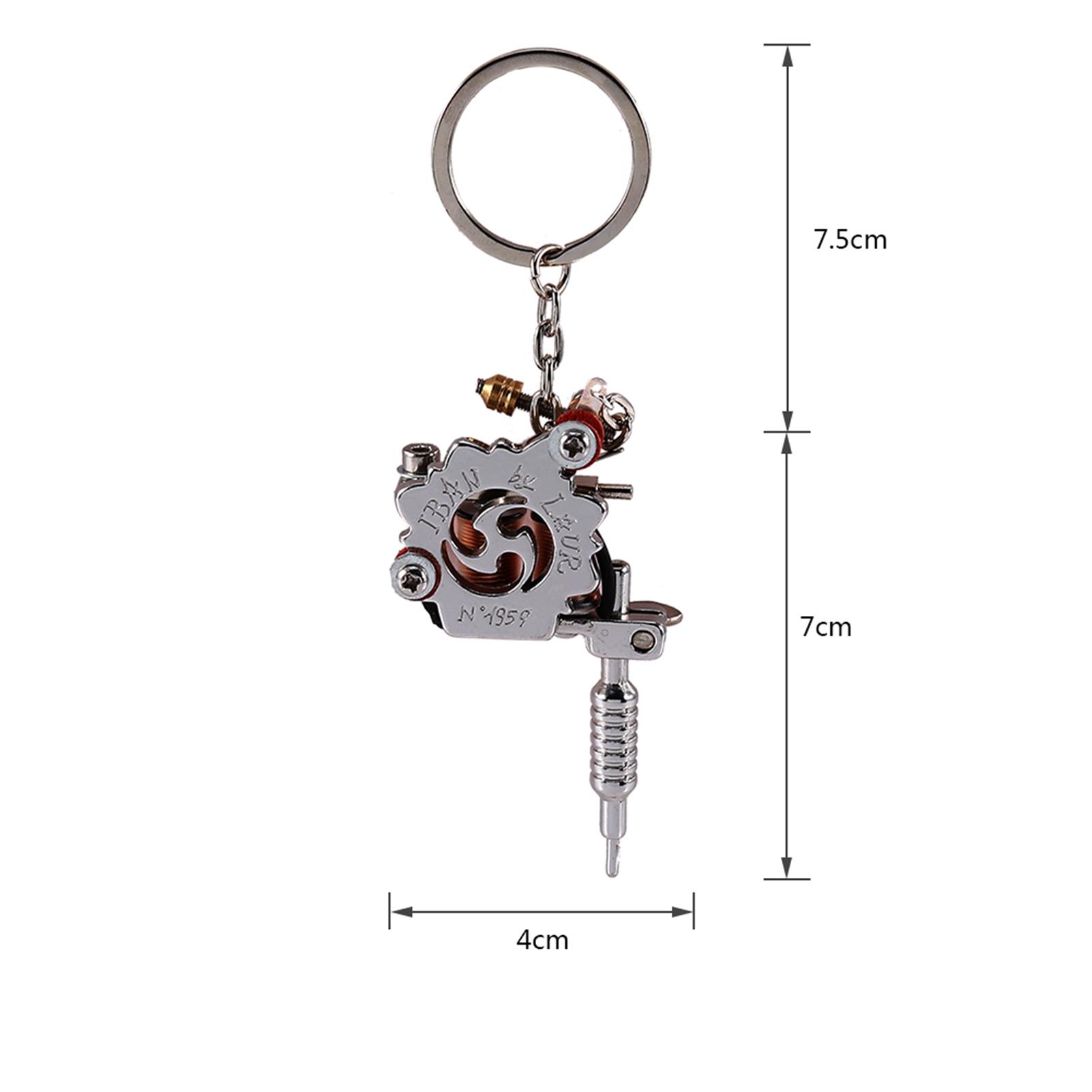 Metal Durable Lightweight Mini Tattoo Machine Unique Keychain Tattoo Machine Pendant Ornament Gift Microblading Pen
Metal Durable Lightweight Mini Tattoo Machine Unique Keychain Tattoo Machine Pendant Ornament Gift Microblading Pen