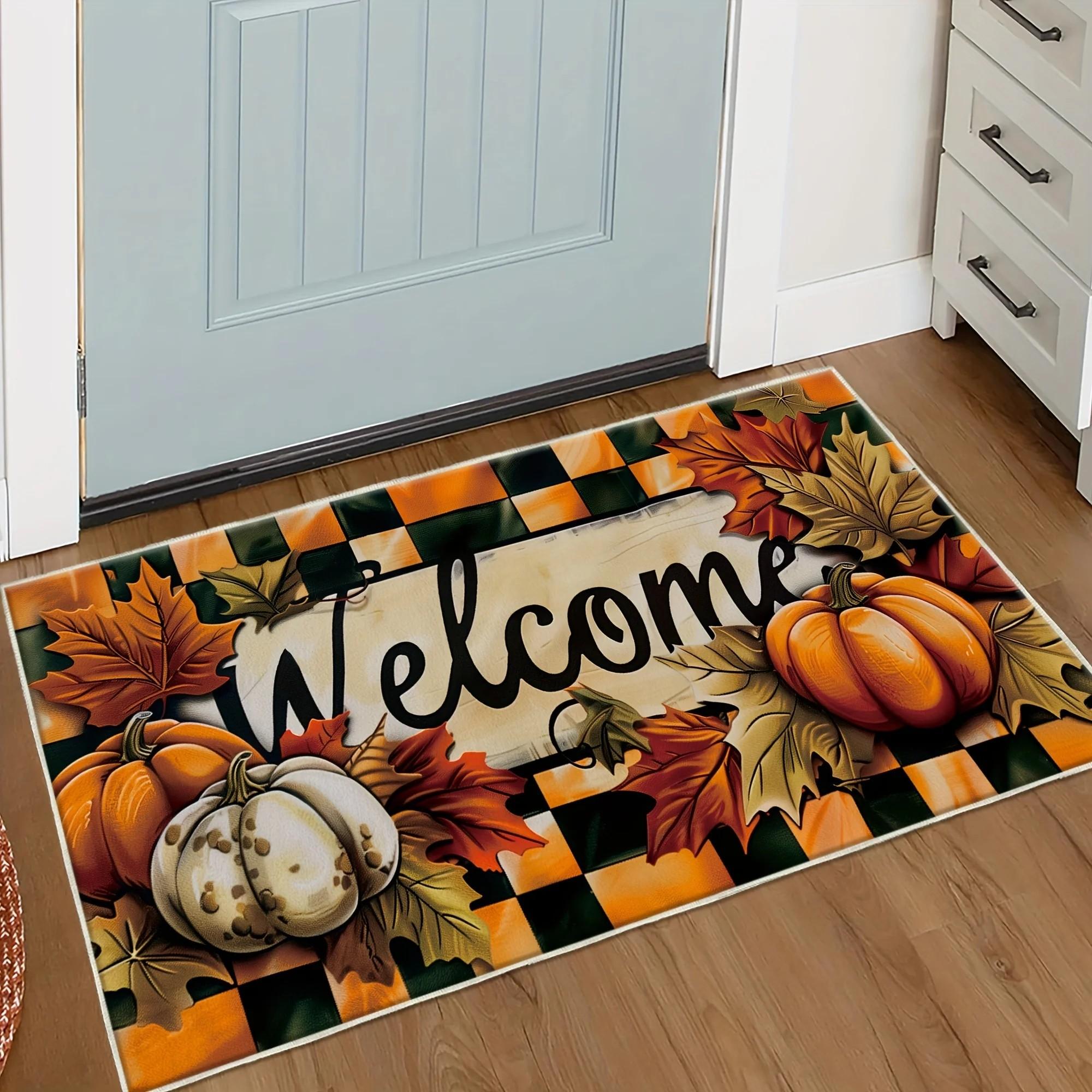 VIKAMA Halloween Entrance Welcome Doormat Washable Entrance Carpet Anti-Slip Carpet Halloween Decoration Home Decoration 40x60cm
VIKAMA Halloween Entrance Welcome Doormat Washable Entrance Carpet Anti-Slip Carpet Halloween Decoration Home Decoration 40x60cm