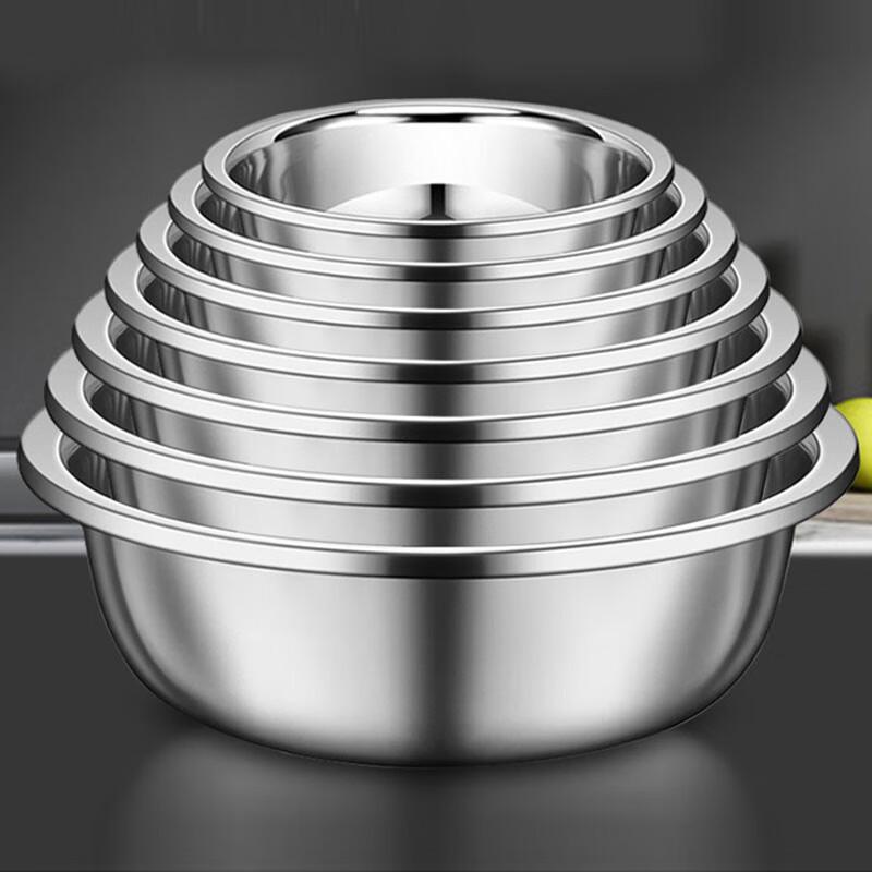 AnYi 304 Stainless Steel Multi-purpose Basin Set 14CM 3-piece set
AnYi 304 Stainless Steel Multi-purpose Basin Set 14CM 3-piece set