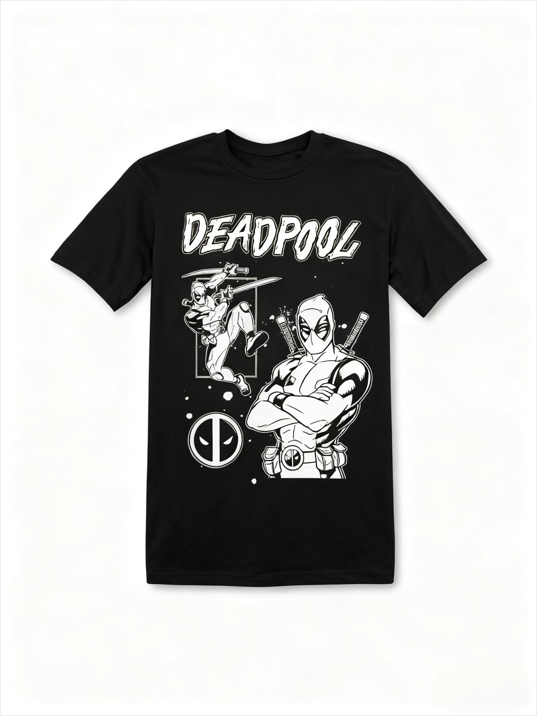 2026 Новая Мужская Футболка с Коротким Рукавом Свободного Кроя с Круглым Вырезом, Складками, Минеральной Стиркой, Принтом в Стиле Комиксов Дэдпула и Принтом Foil, Большого Размера 4XL
2026 Новая Мужская Футболка с Коротким Рукавом Свободного Кроя с Круглым Вырезом, Складками, Минеральной Стиркой, Принтом в Стиле Комиксов Дэдпула и Принтом Foil, Большого Размера 4XL