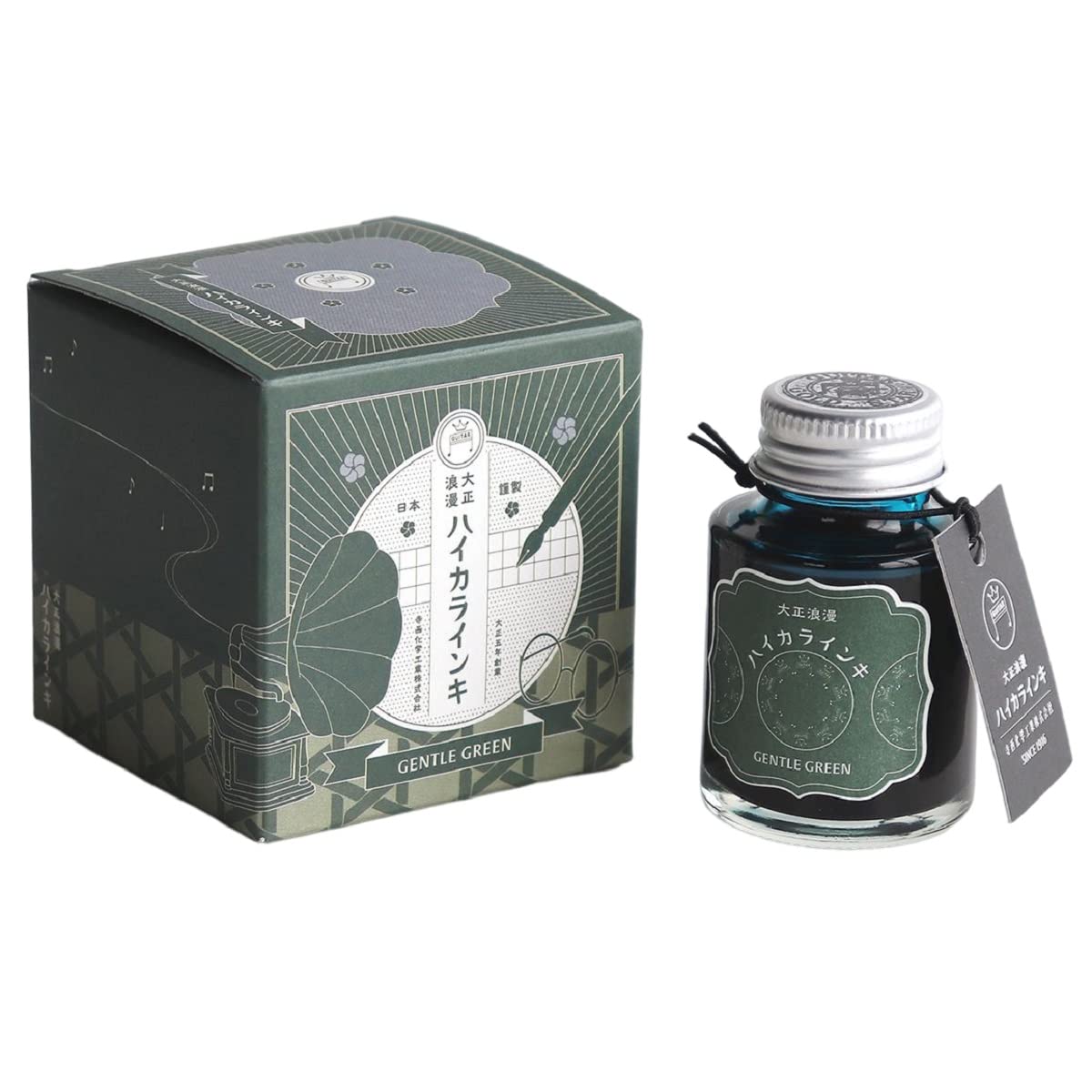 Teranishi Kagaku Guitar Taisho Roman Hikara Ink Gentle Green TRH-40ML-T62 зелений
Teranishi Kagaku Guitar Taisho Roman Hikara Ink Gentle Green TRH-40ML-T62 зелений