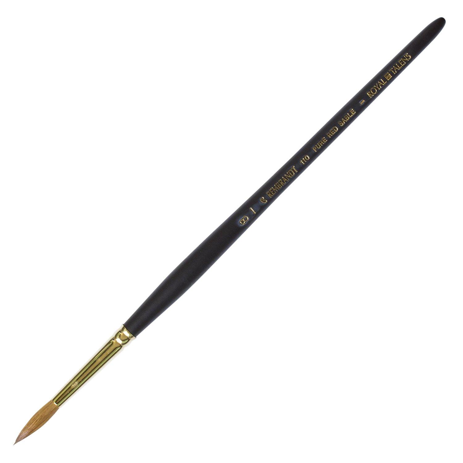 Talens Japan Rembrandt Watercolor Brush Series 110 Red Sable Round 8 No. T909-110-08
Talens Japan Rembrandt Watercolor Brush Series 110 Red Sable Round 8 No. T909-110-08