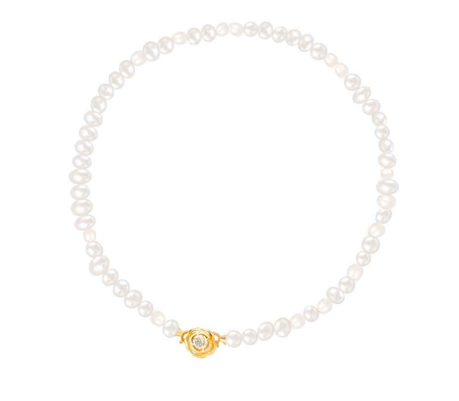 Baroque Pearl and Camellia S925 Sterling Silver Necklace for Women - Light Luxury Clavicle Chain, Perfect Gift for Mother s Day. 925 Silver
Baroque Pearl and Camellia S925 Sterling Silver Necklace for Women - Light Luxury Clavicle Chain, Perfect Gift for Mother s Day. 925 Silver