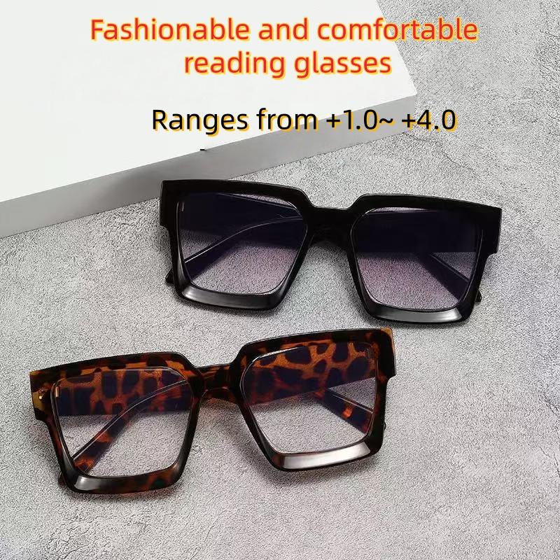 2pcs European and American fashion reading glasses, lightweight anti blue light and anti eye fatigue reading glasses, foldable r +100
2pcs European and American fashion reading glasses, lightweight anti blue light and anti eye fatigue reading glasses, foldable r +100