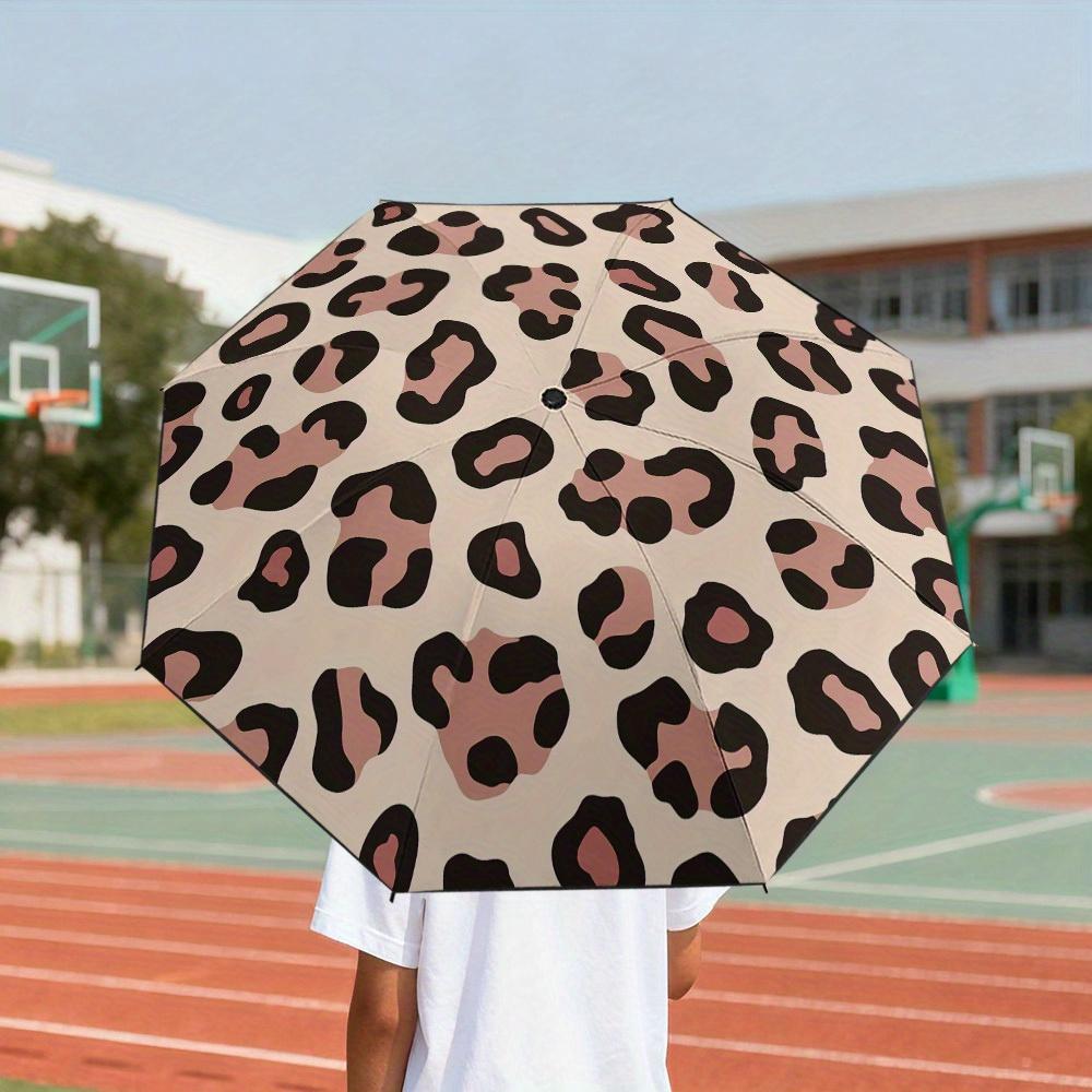 1pc Leopard Print Open/Close Umbrella - & 8-Rib Reinforced Frame, Compact Folding Canopy with Beige/Brown/Black/White Spots - (as the picture,Iron&8K)
1pc Leopard Print Open/Close Umbrella - & 8-Rib Reinforced Frame, Compact Folding Canopy with Beige/Brown/Black/White Spots - (as the picture,Iron&8K)