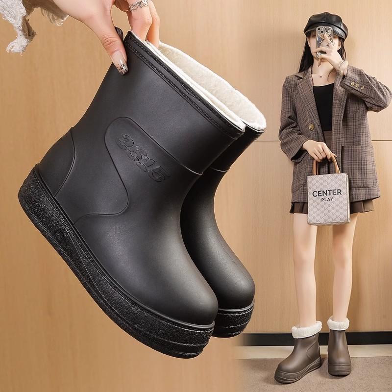 Women s Winter Warm Cold Padded Lining Snow Boots Thick Bottom Heightened Non-slip Wear Outdoor Leisure Sports Cotton Boots Rain Shoes 37
Women s Winter Warm Cold Padded Lining Snow Boots Thick Bottom Heightened Non-slip Wear Outdoor Leisure Sports Cotton Boots Rain Shoes 37