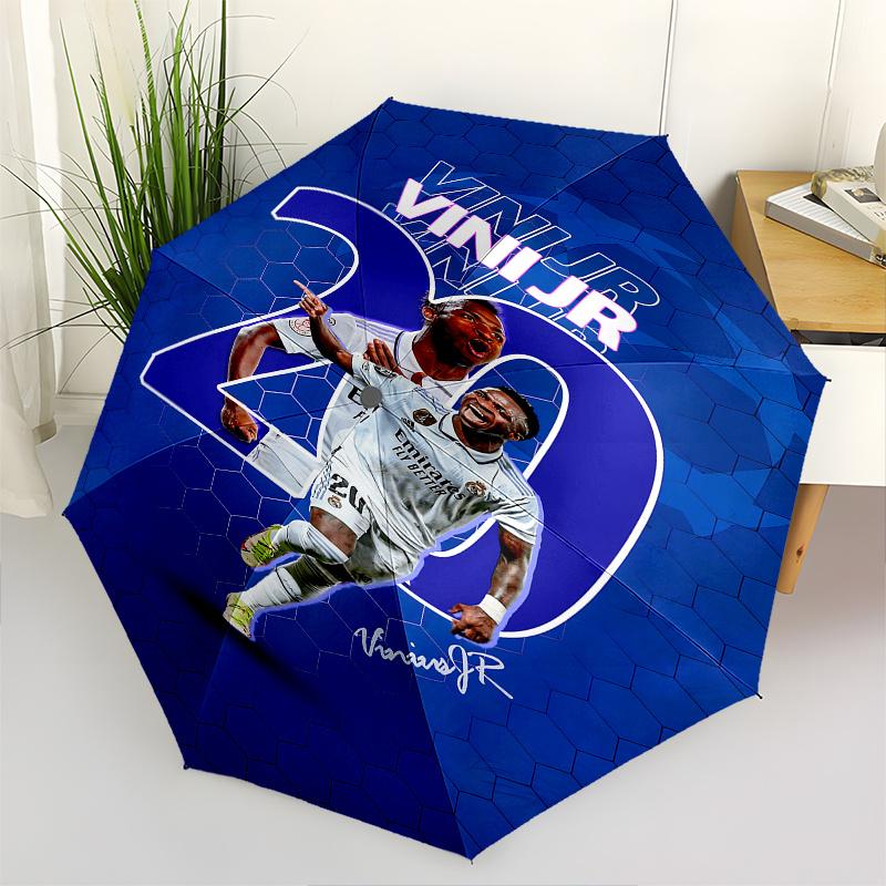 Soccer Player, Automatic Opening and Closing Umbrella, Compact Travel Umbrella, Lightweight and Portable, Suitable for Beach Commuting Busin
Soccer Player, Automatic Opening and Closing Umbrella, Compact Travel Umbrella, Lightweight and Portable, Suitable for Beach Commuting Busin
