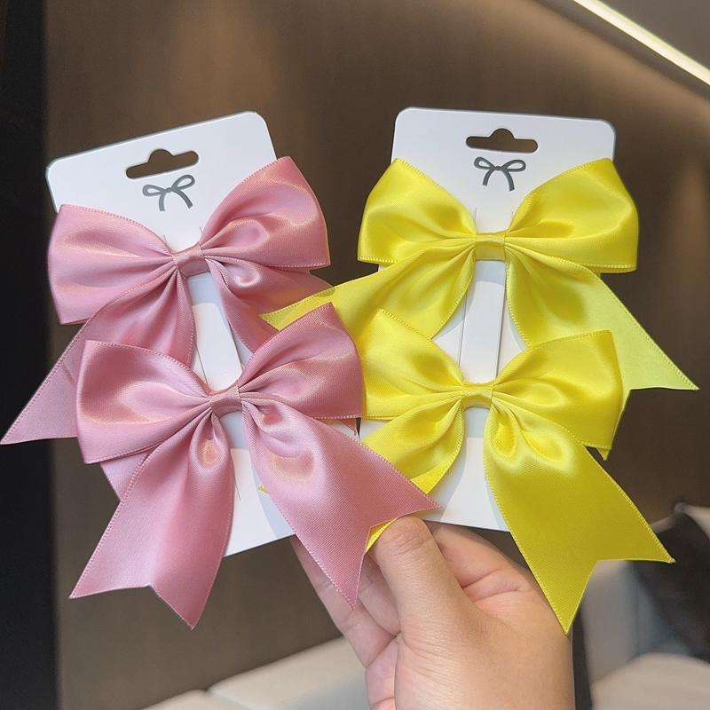 2PCS/LOT Solid Color Ribbon Grosgrain Bows Hair Clip for Kids Girls Hairpins Barrettes Handmade Baby Headwear Hair Accessories
2PCS/LOT Solid Color Ribbon Grosgrain Bows Hair Clip for Kids Girls Hairpins Barrettes Handmade Baby Headwear Hair Accessories
