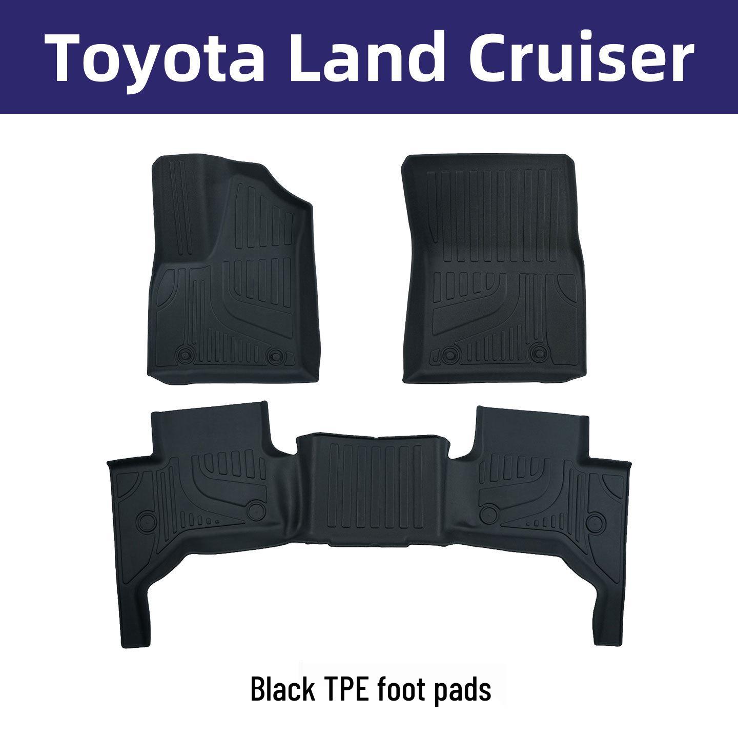 Экологичные ТПЭ коврики для салона Land Cruiser LC200/LC300 для защиты интерьера. Single Layer TPE Mat
Экологичные ТПЭ коврики для салона Land Cruiser LC200/LC300 для защиты интерьера. Single Layer TPE Mat